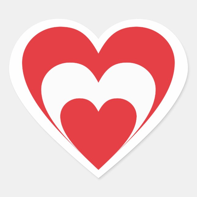 Sticker Cœur Coeur de l'Autriche (Devant)
