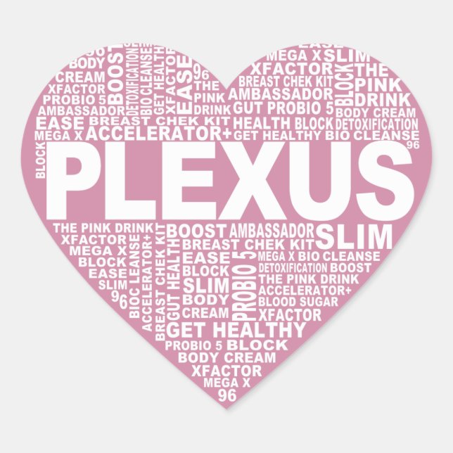Sticker Cœur Coeur de plexus (Devant)