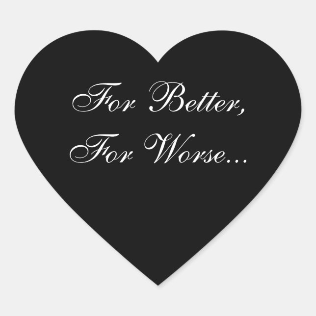 Sticker Cœur Coeurs mariages Promesse Mariage Invitation Sceau (Devant)