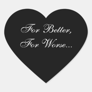 Sticker Cœur Coeurs mariages Promesse Mariage Invitation Sceau
