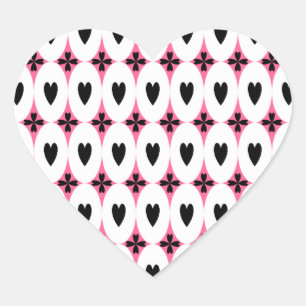 Sticker Cœur Coeurs ovales