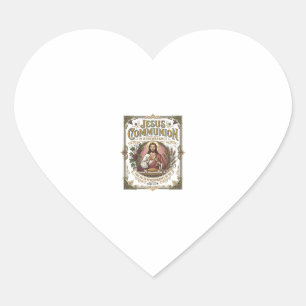 Sticker Cœur Communion Jésus Communion Jésus Foi chrétienne Vi