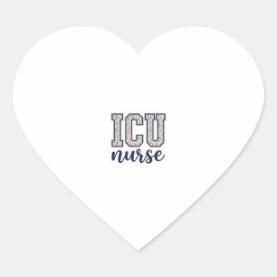 Sticker Cœur Conception de maillot universitaire floral d'infir
