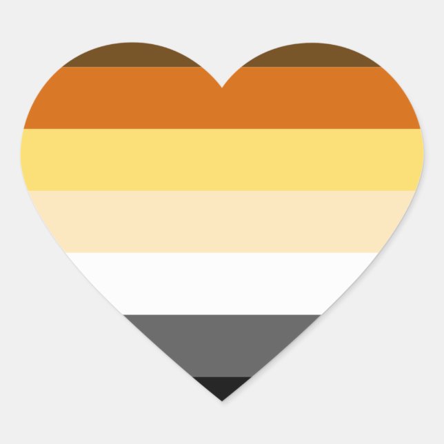 STICKER CŒUR CONCEPTION DE STRIPES FIDE (Devant)