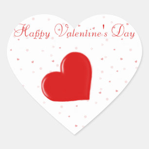 Sticker Coeur Confetti