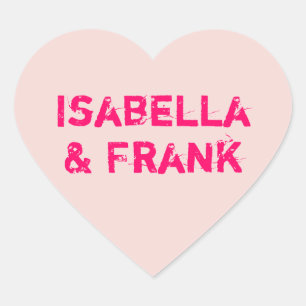 Sticker Cœur Conversation floue