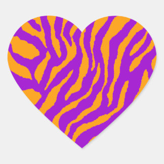 Sticker Cœur Corey Tiger 80s Tiger Stripes