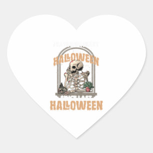 Sticker Cœur Costume d'Halloween Hommes Femmes Adulte Amusant