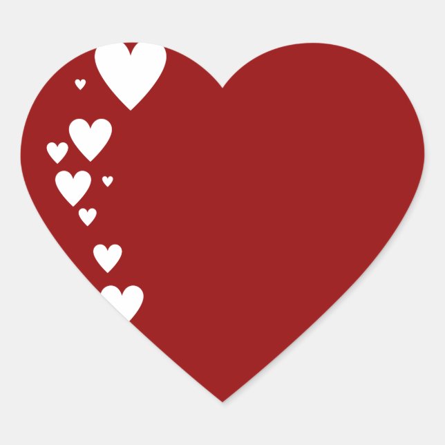 Sticker Cœur Côté coeur II (Devant)