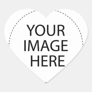 STICKER CŒUR CRÉER VOTRE PROPRE - PERSONNALISER CELA