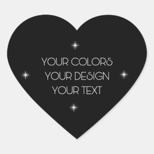 Sticker Cœur Créez votre propre