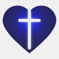 Croix religieuse blanche | Christian Navy Bleu