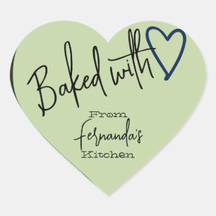 Sticker Cœur Cuisine De Cuisine De