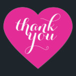 Sticker Cœur CUT MERCI HEART SEAL moderne clair rose clair<br><div class="desc">Un petit autocollant mignon en MERCI qui peut être utilisé pour n'importe quelle occasion - mariage,  baby shower,  faire-part de naissance,  graduation,  artisanat artisanal ou vêtements pour les petites entreprises... </div>
