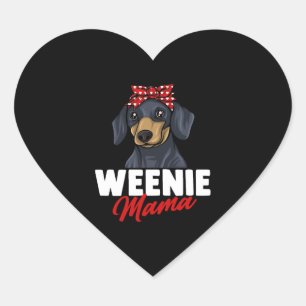 Sticker Cœur Dachshund Cadeau Dixie Wiener Doxie Dackel