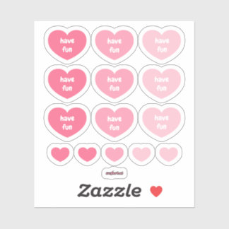 Sticker Coeur de Kawaii