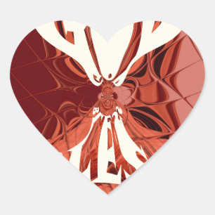 Sticker Cœur Dieu vous bénisse Golden kenya Hakuna Matata Giraf