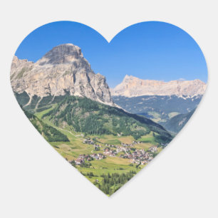 Sticker Cœur Dolomiti - Val Badia