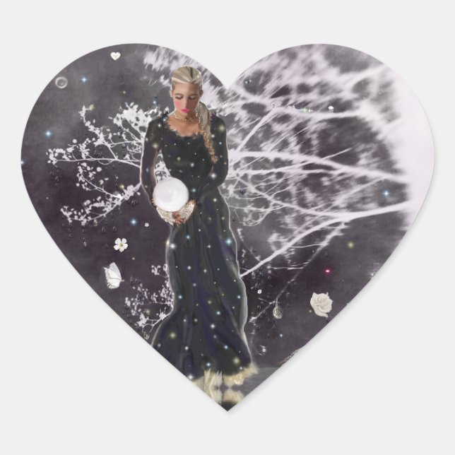 Sticker Cœur Douceur à l'intérieur (Devant)