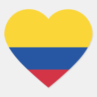 Drapeau cardiaque colombien