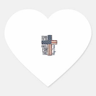 Sticker Cœur Dress pour le drapeau agenouillez pour la concepti