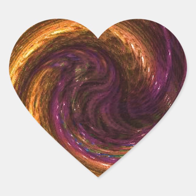 Sticker Cœur Éclairage (Devant)