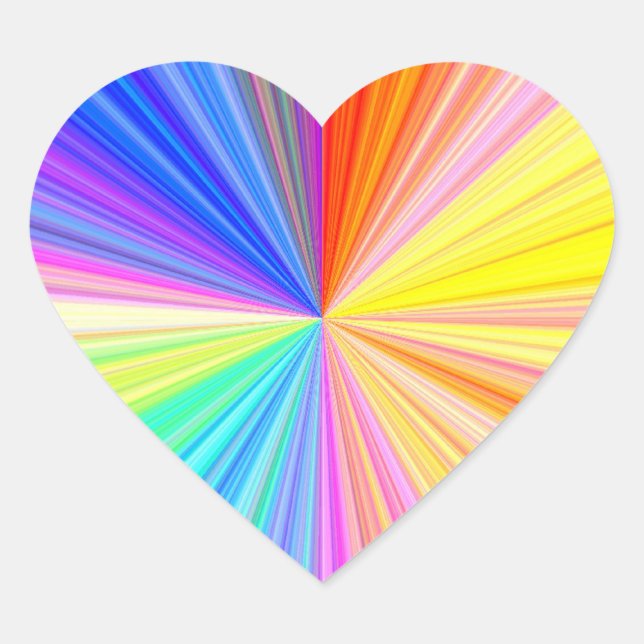 Sticker Cœur Écriture multifonction sur papier décoratif (Devant)