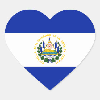 Sticker Cœur el salvador