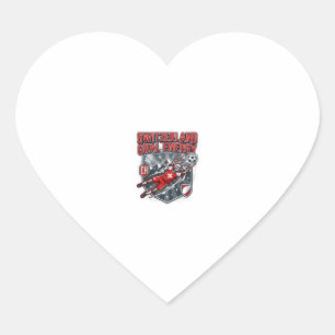 Sticker Cœur Énergie de but Suisse Skeleton Striker Nations B