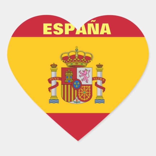 STICKER CŒUR ESPAÑA (Devant)