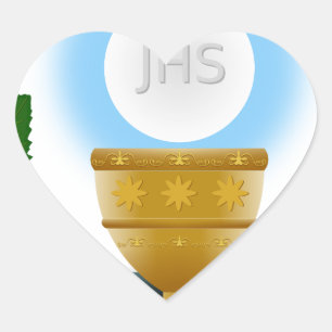 Sticker Cœur eucharistique