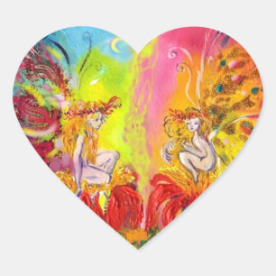 Sticker Cœur FAIRES DU JOUR, Imaginaire