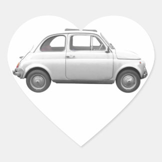 Sticker Cœur Fiat 500