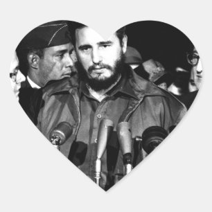 Sticker Cœur Fidel Castro 1959