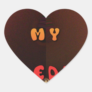 Sticker Cœur Fraîchissez mon feu freddy Brûler Hakuna Matata da