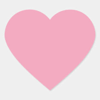Sticker Cœur Grand cœur d'amour rose