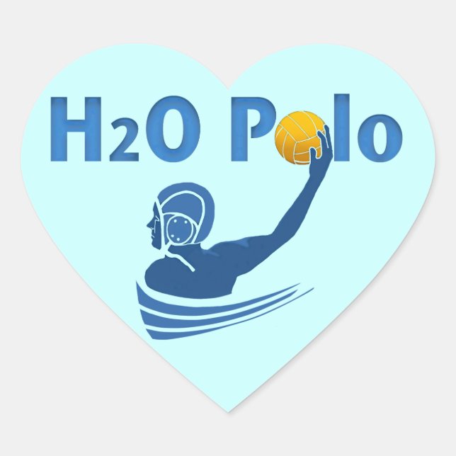 Sticker Coeur H2O Polo (Devant)