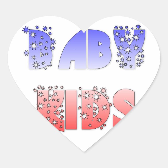 Sticker Cœur Hakuna Matata Bébé & Enfants : Conception de coule (Devant)