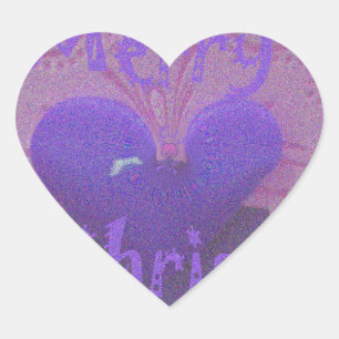 Sticker Cœur Hakuna Matata Merry Christmas Love Design.jpg