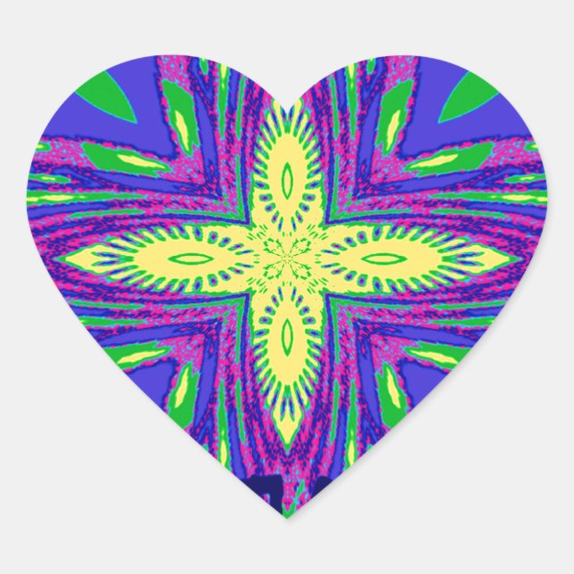 Sticker Cœur Hakuna matata Mombasa (Devant)