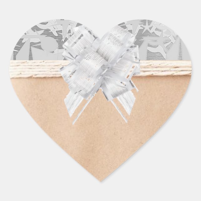 Sticker Cœur Holiday (Devant)