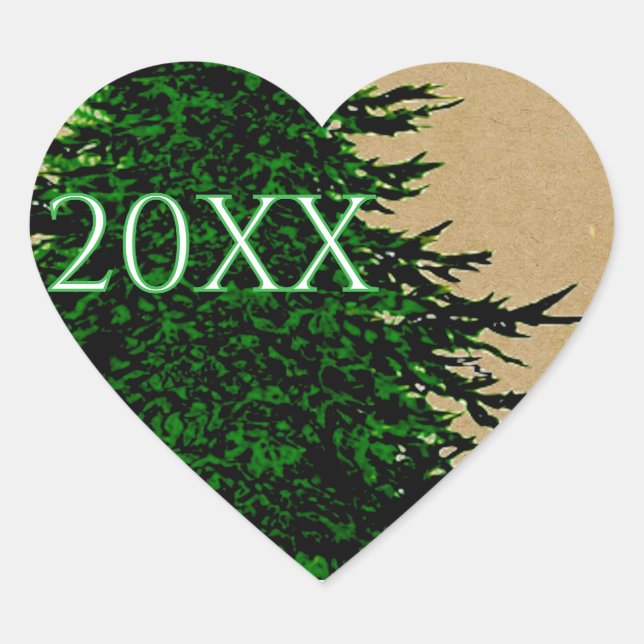 STICKER CŒUR HOLIDAY HEART (Devant)