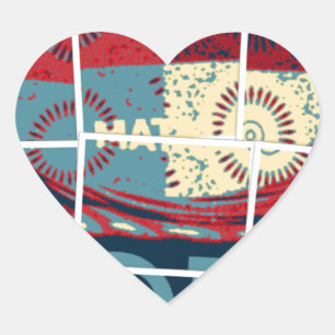 Sticker Cœur Hope Be The Miracle Beautively Inspirational