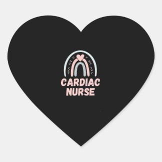 Sticker Cœur Infirmière Cardiac Infirmière Cardiac Cadeau
