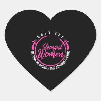 Sticker Cœur Infirmière Chemise, Seulement Les Femmes Les Plus