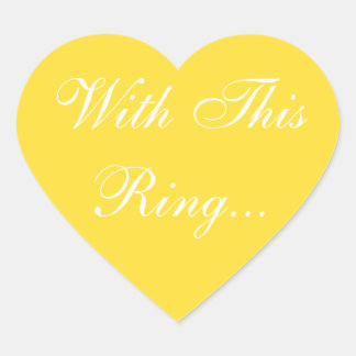 Sticker Cœur Invitation personnalisée Peel Banana