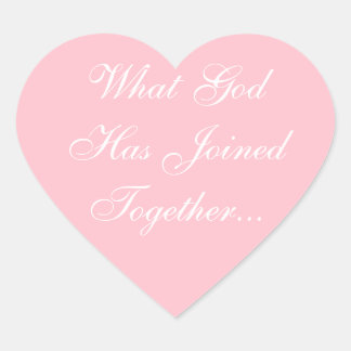 Sticker Cœur Invitations Personnalisés Bubble Gum Rose