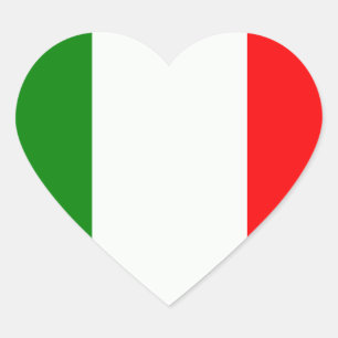 Sticker Cœur italie