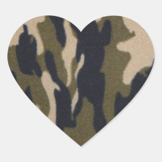 Sticker Cœur J'adore Camo !