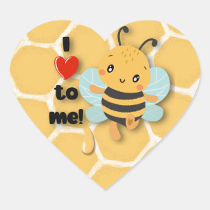 Sticker Cœur J'adore être moi !